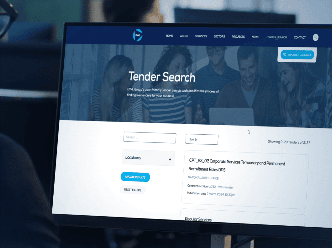 BWL launches Tender Search tool